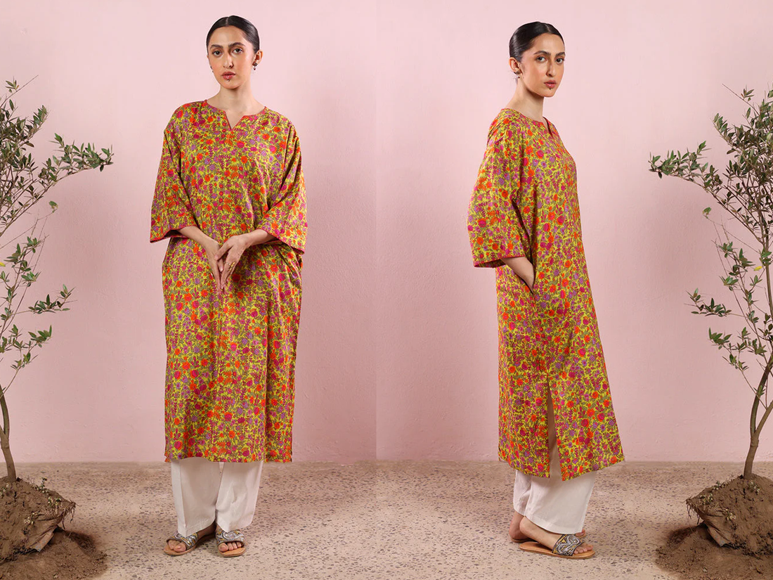 Shop summer ready kurta for women online in Pakistan