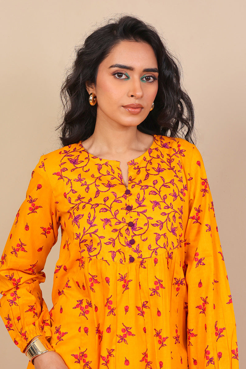 Marigold Kurta