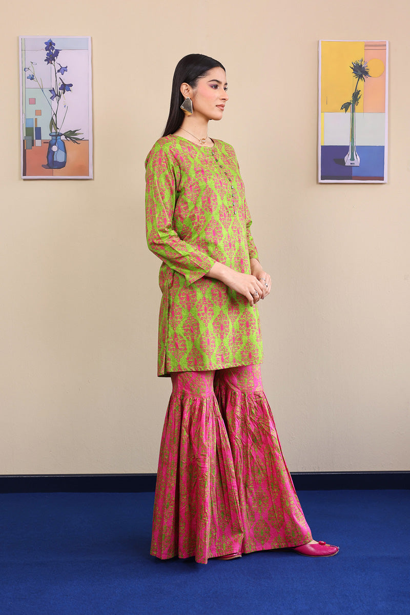 2-Piece Thappa Gharara Set