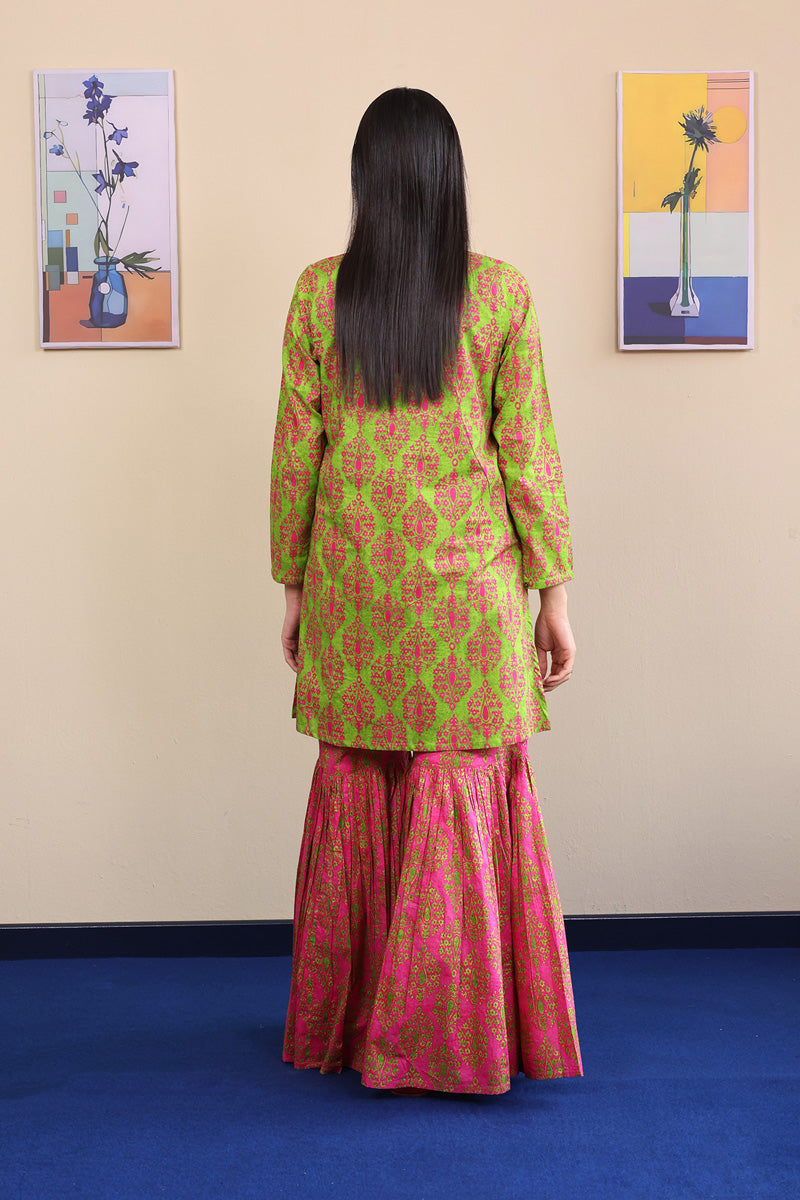 2-Piece Thappa Gharara Set