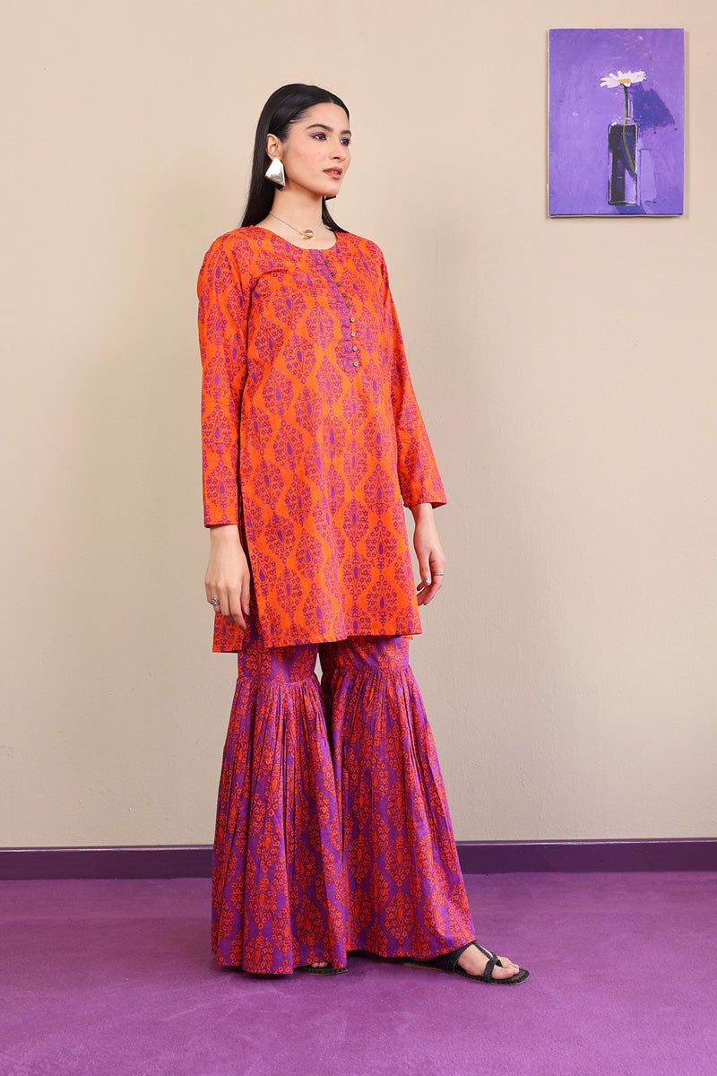 2-Piece Thappa Gharara Set