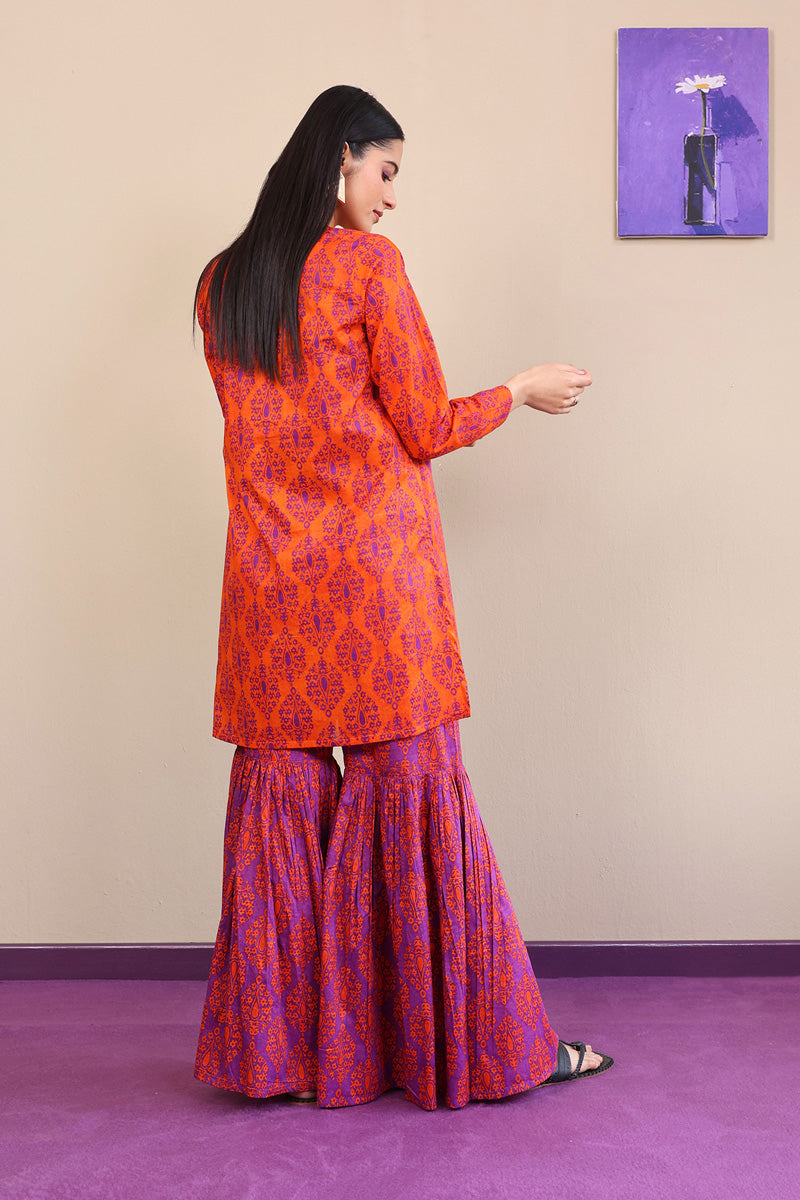 2-Piece Thappa Gharara Set