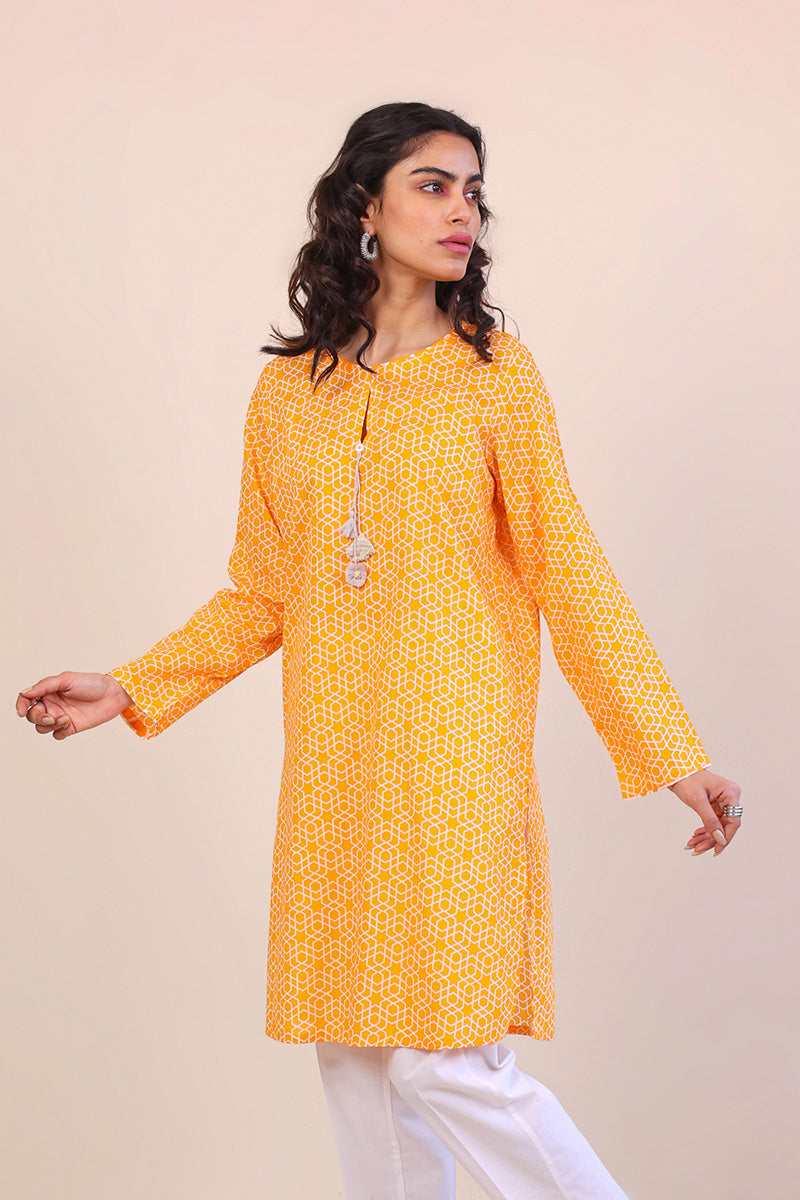 Geometric Kurta