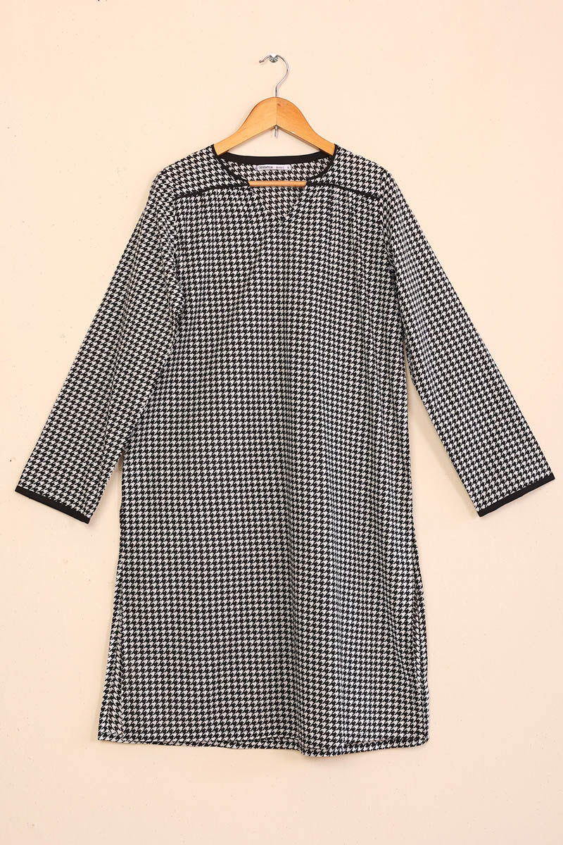 Bloomcore Houndstooth Kurta