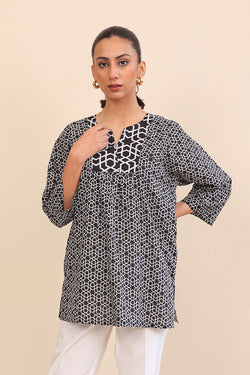 Geometric Kurta