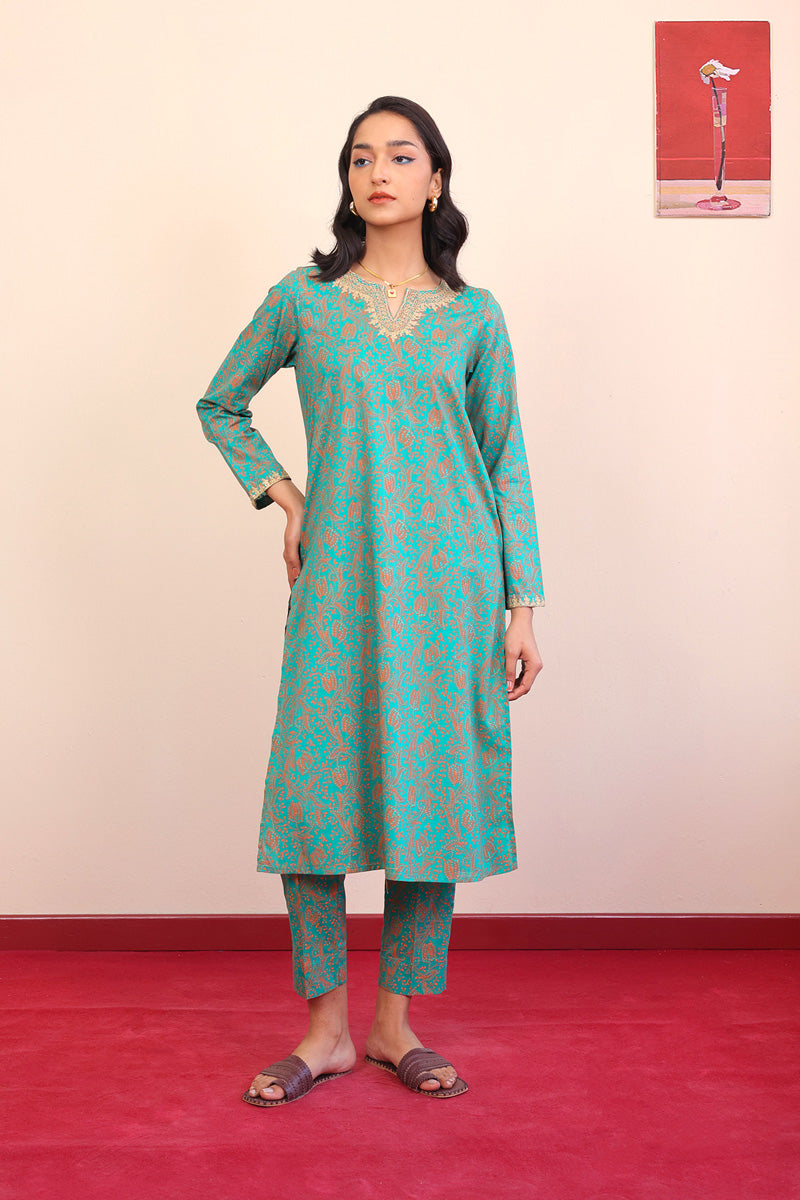 Tarkashi Embroidered 2-Piece