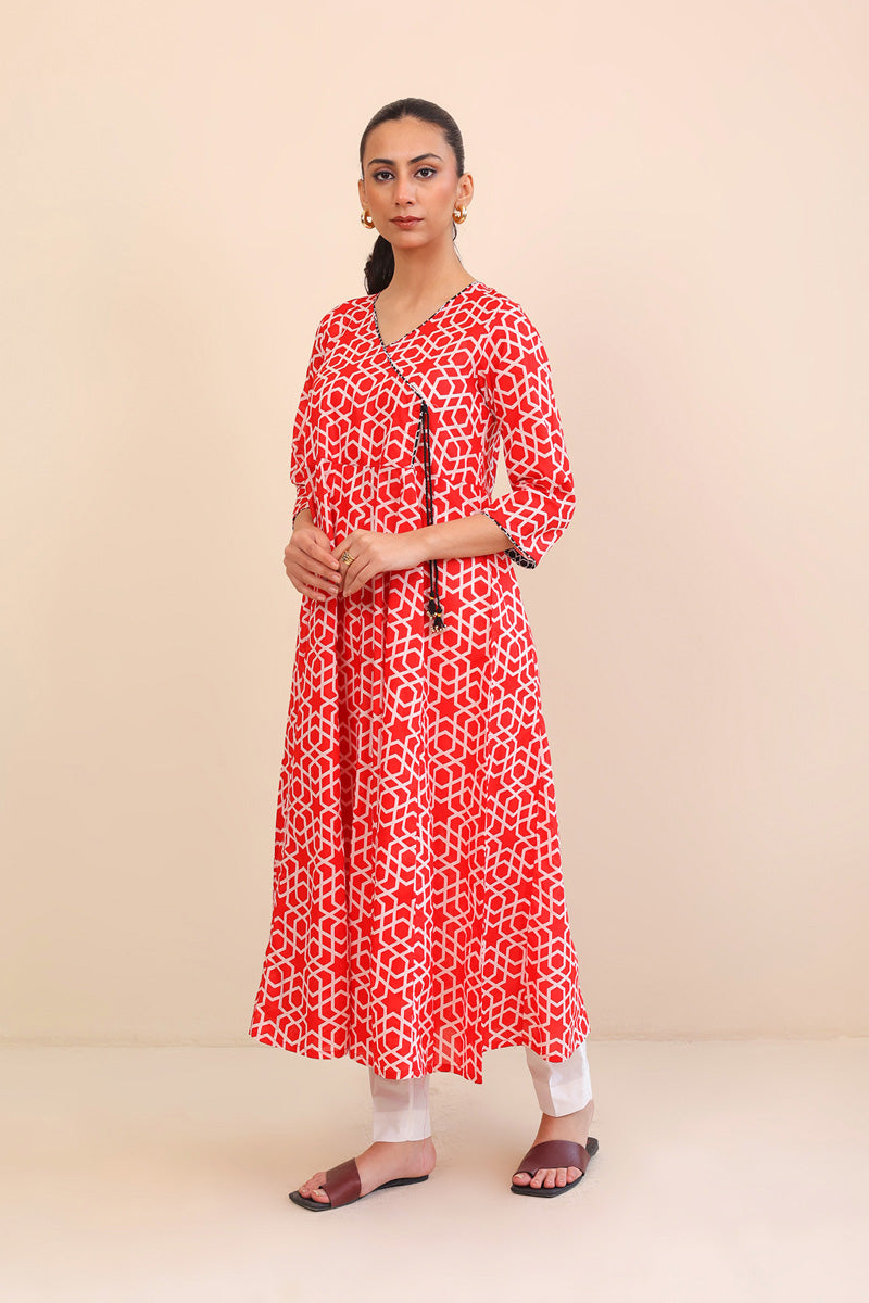 angrakha dress design Latest 50 Types of Angrakha Kurta Designs (2022)
