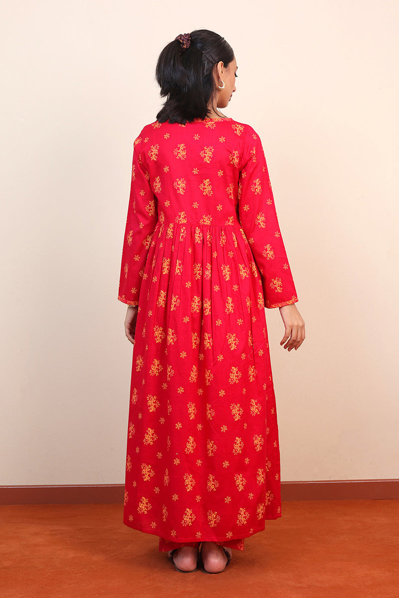 Tarkashi Printed Dress