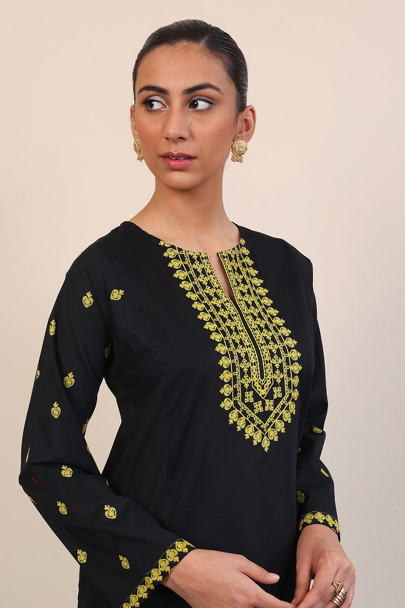 Gul Meena Ebony Kurti