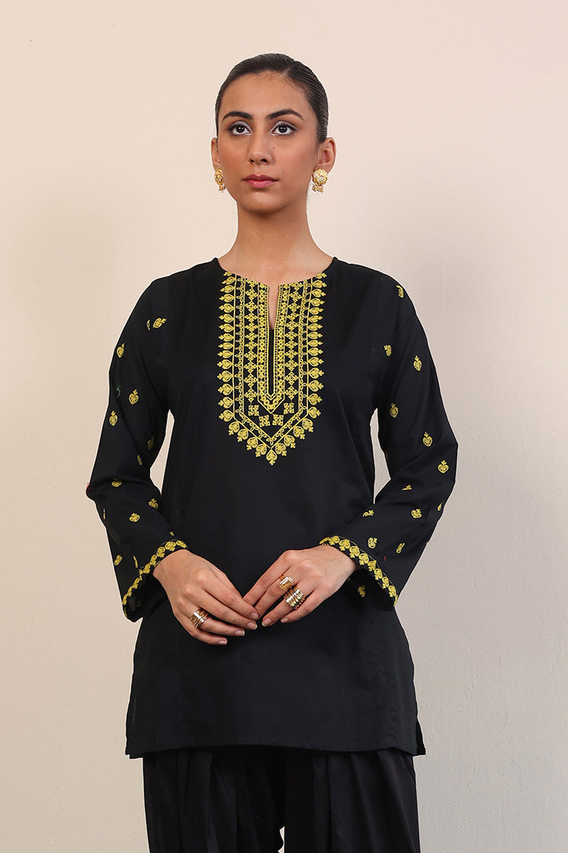 Gul Meena Ebony Kurti