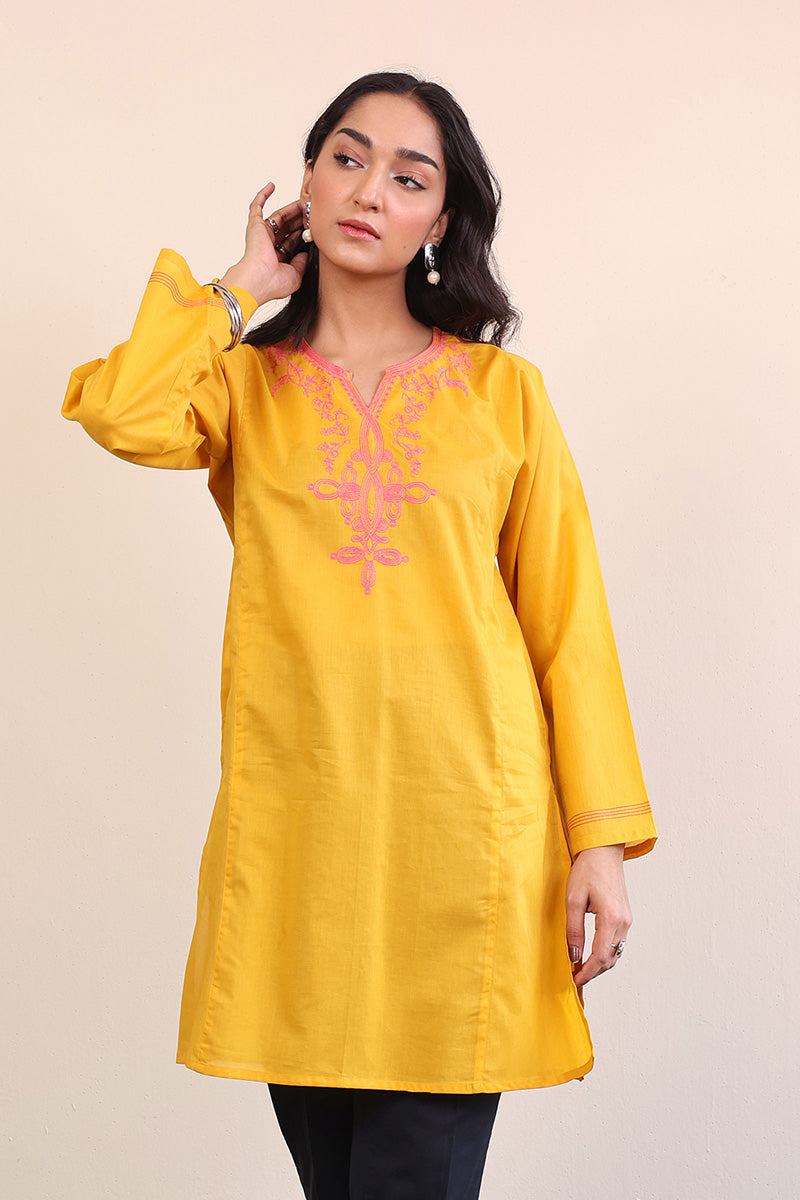 Gul Meena Sunflower Kurta