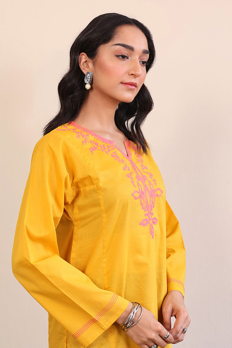 Gul Meena Sunflower Kurta