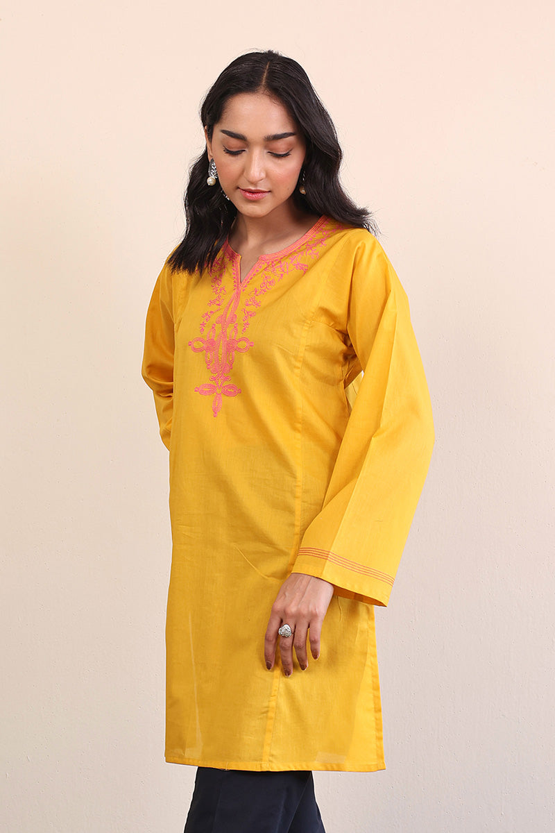 Gul Meena Sunflower Kurta