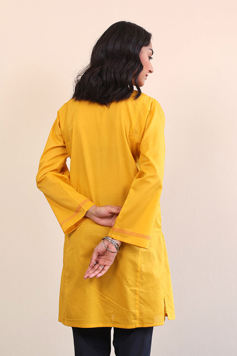 Gul Meena Sunflower Kurta