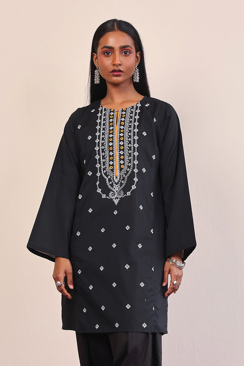 Gul Meena Metallic Kurta