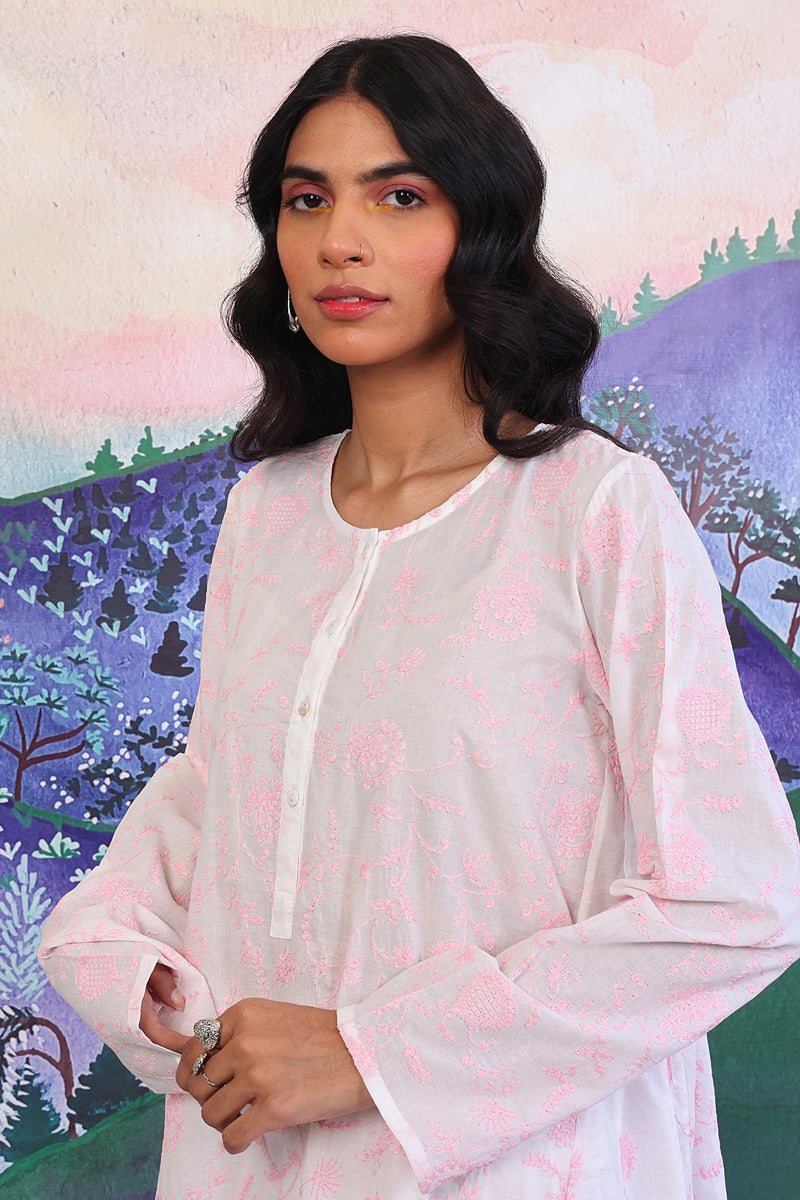 Bahar Embroidered Kurta