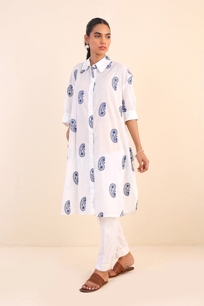 Bahar Collared Tunic