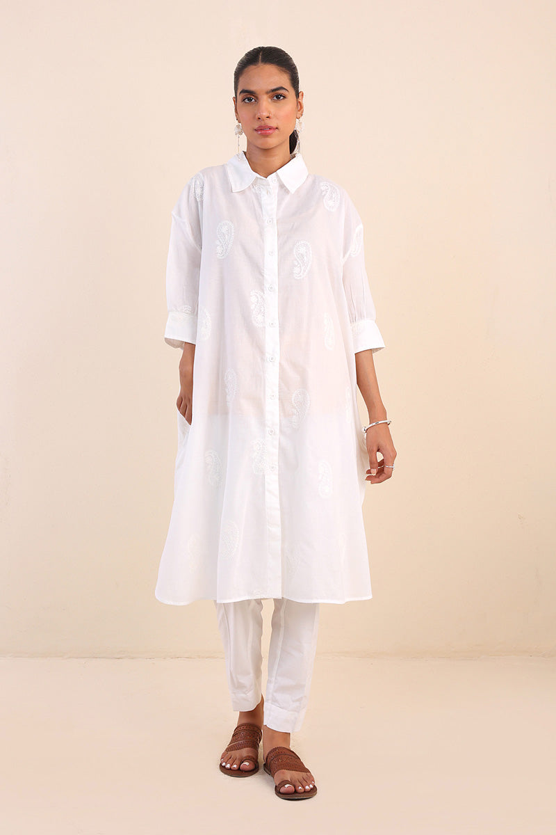 Bahar Collared Tunic