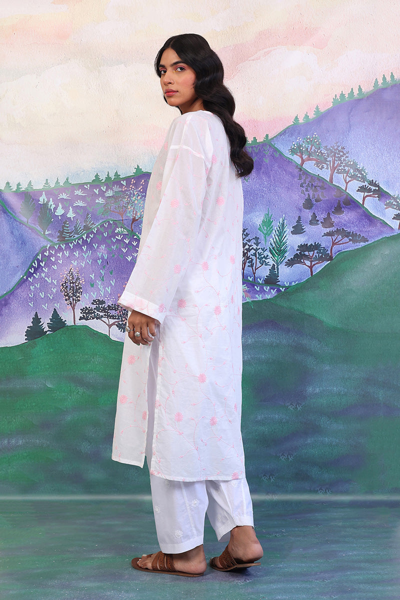 Bahar Jaal Embroidered Kurta