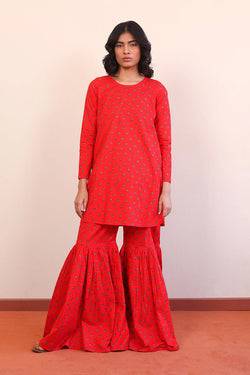 Afghani Gharara 2-Piece