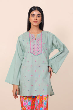 Gul Meena Seafoam Kurti