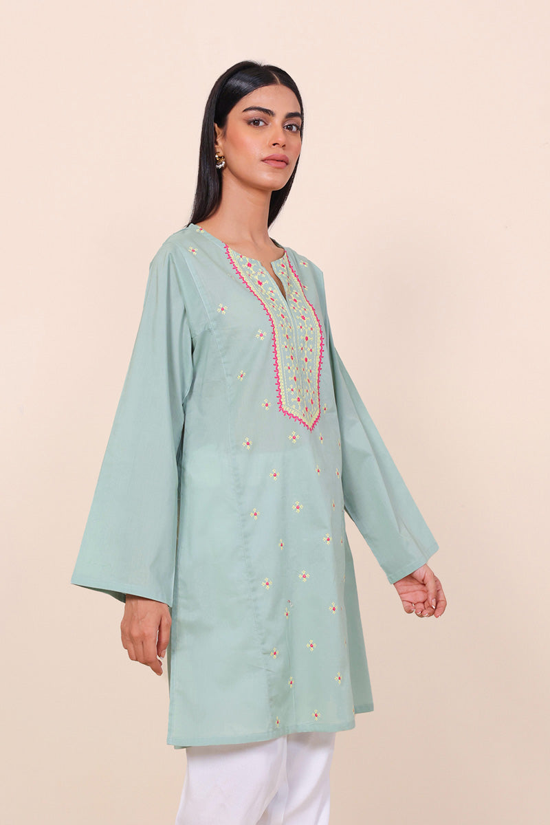 Gul Meena Seafoam Kurta