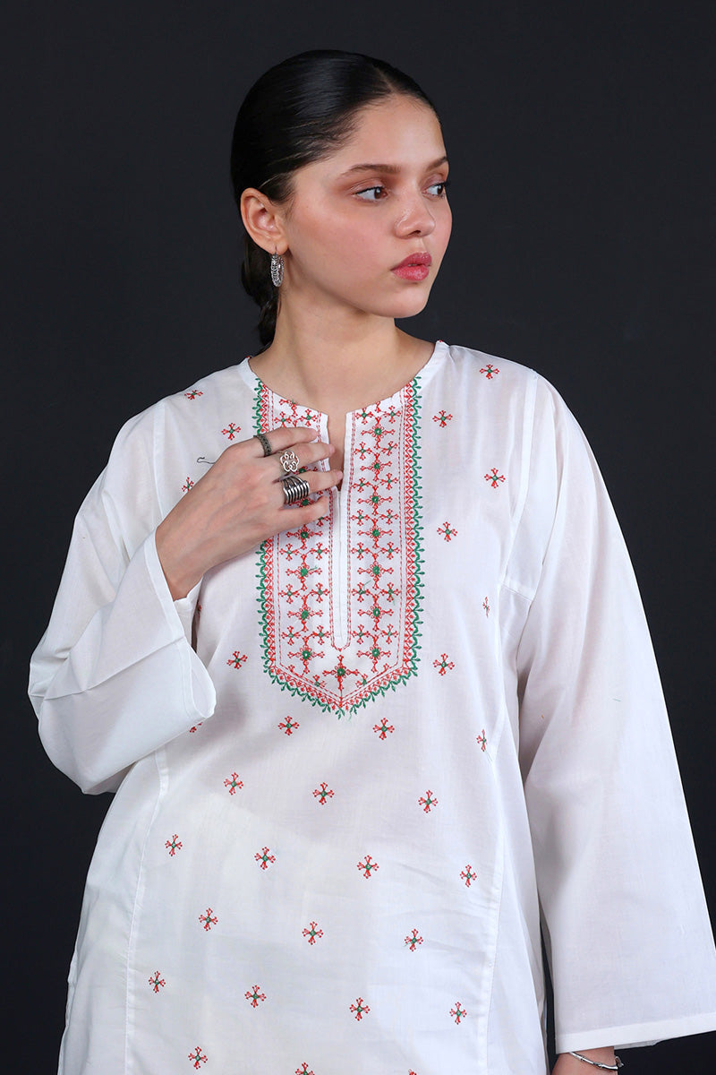 Gul Meena Seafoam Kurta