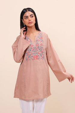 Gul Meena Taupe Kurti