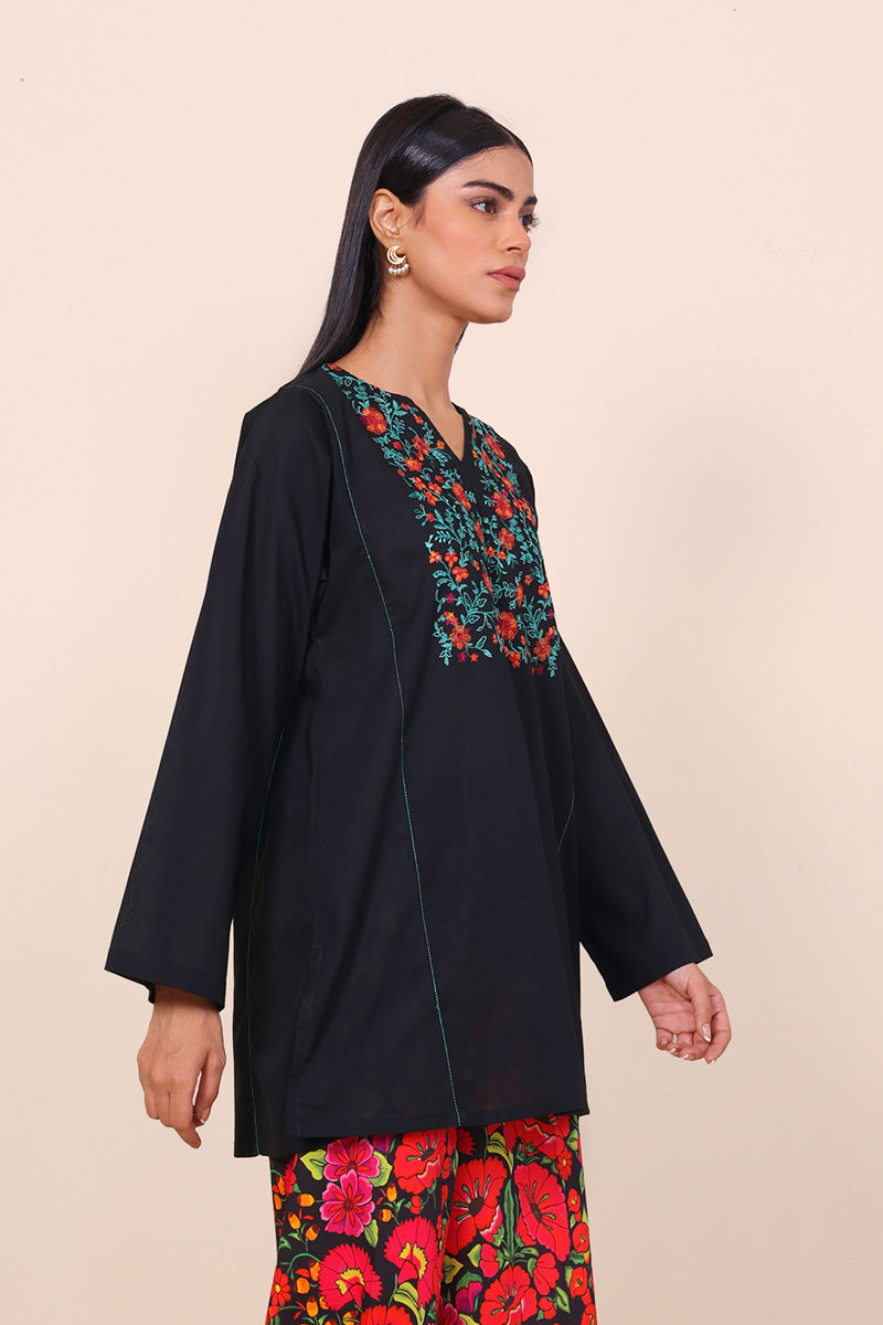 Gul Meena Taupe Kurti