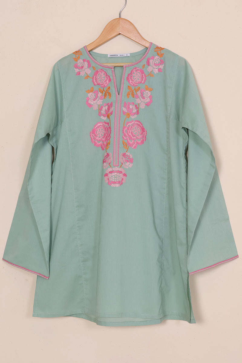 Gul Meena Floral embroidered Kurti