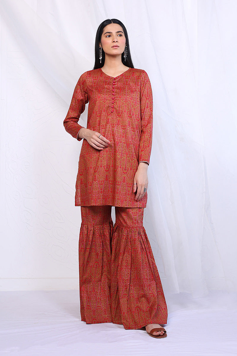 2- Piece Sumba Gharara Set