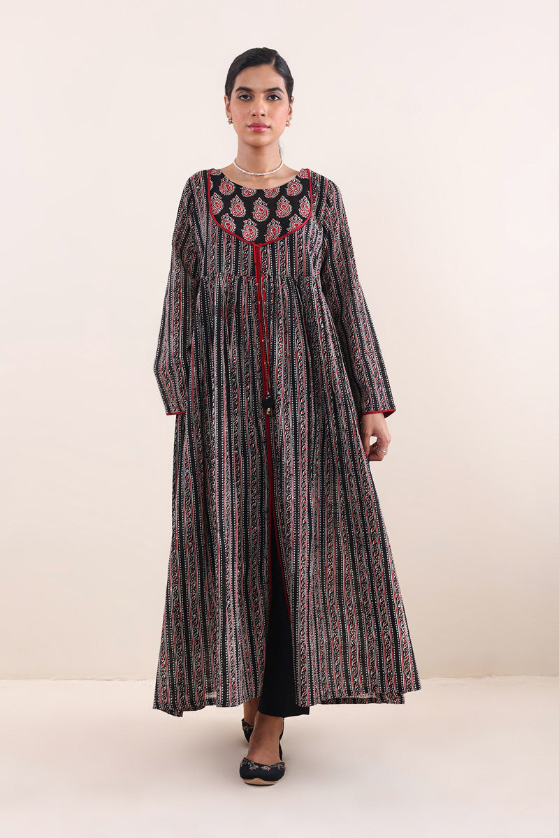 Ajrak Block Flared Ajrak dress – Generation International