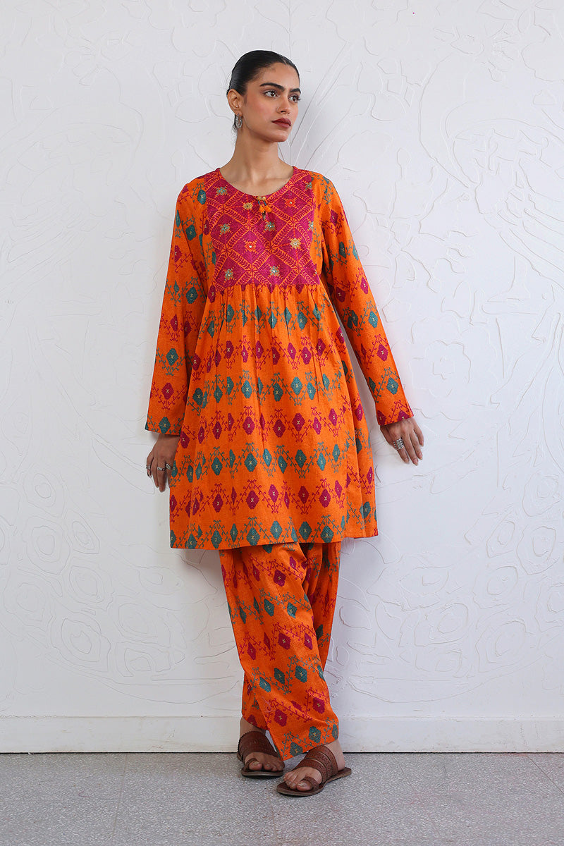 Phulkari 2-Piece Set