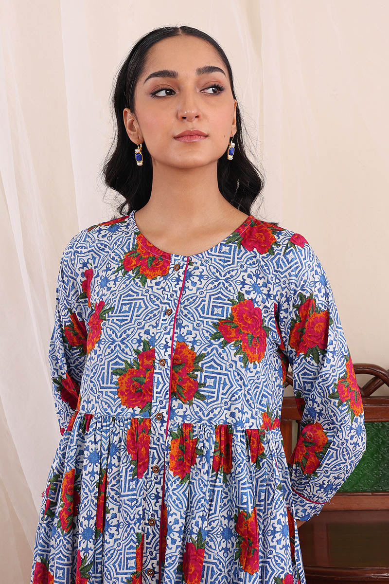 Tilework Tiered Dress – Generation International