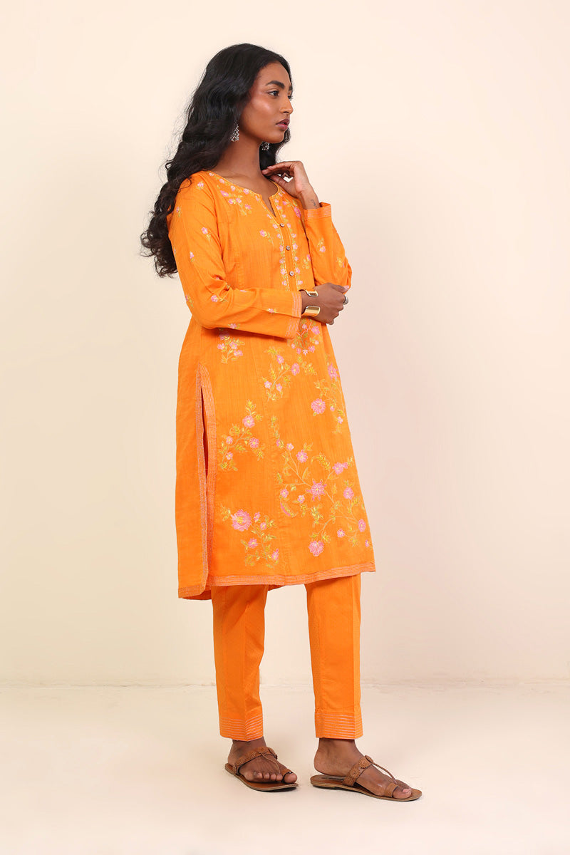 Sunehri Phool Embroidered 2-Piece