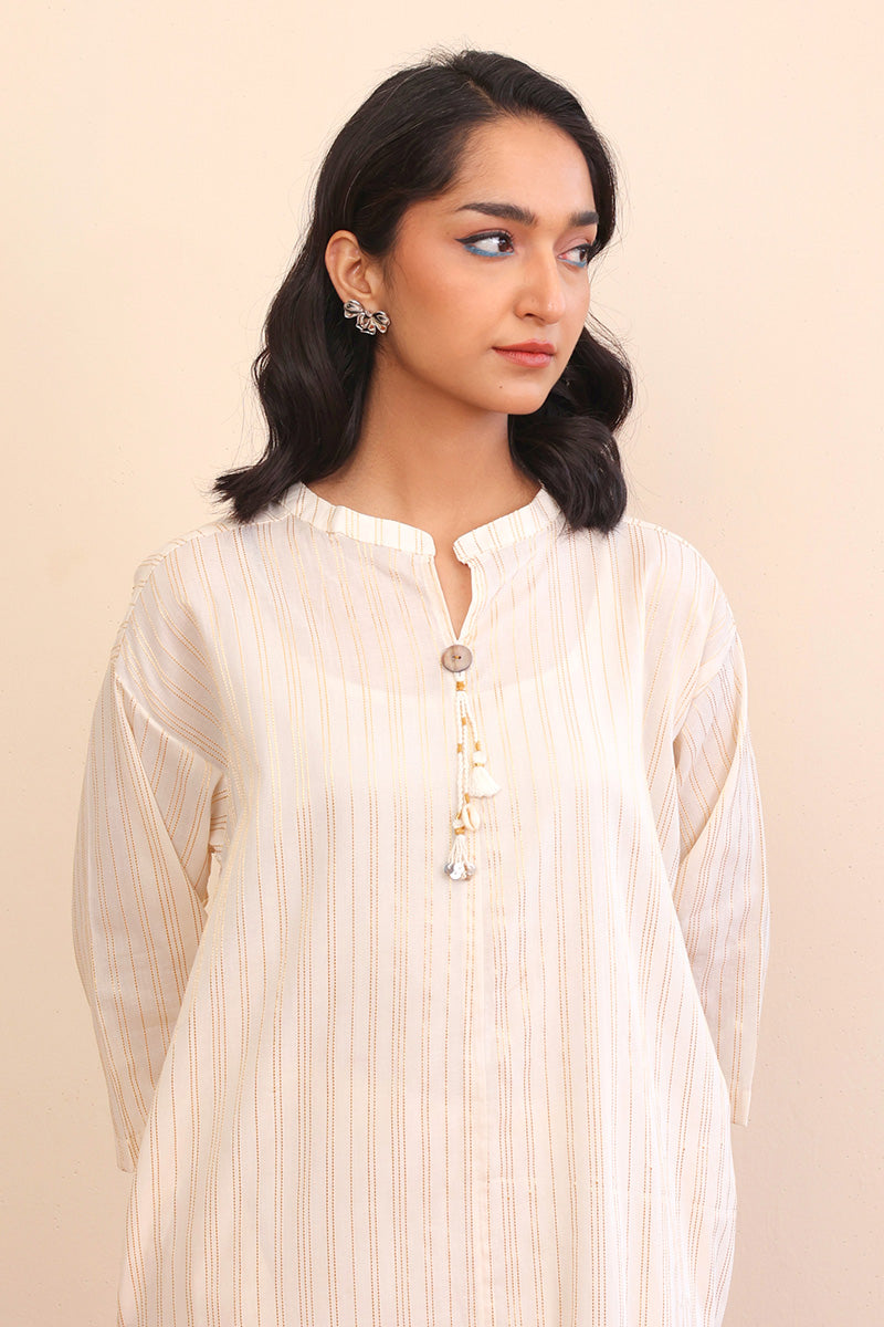 Peacock Boxy Kurta