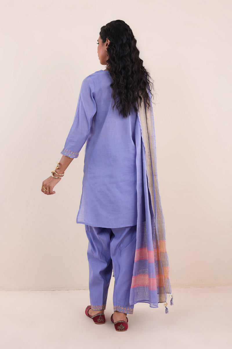 Shehzaadi Lavender Suit