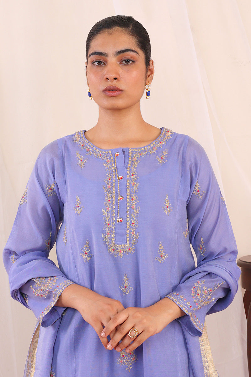 Shehzaadi Embrodiered Suit