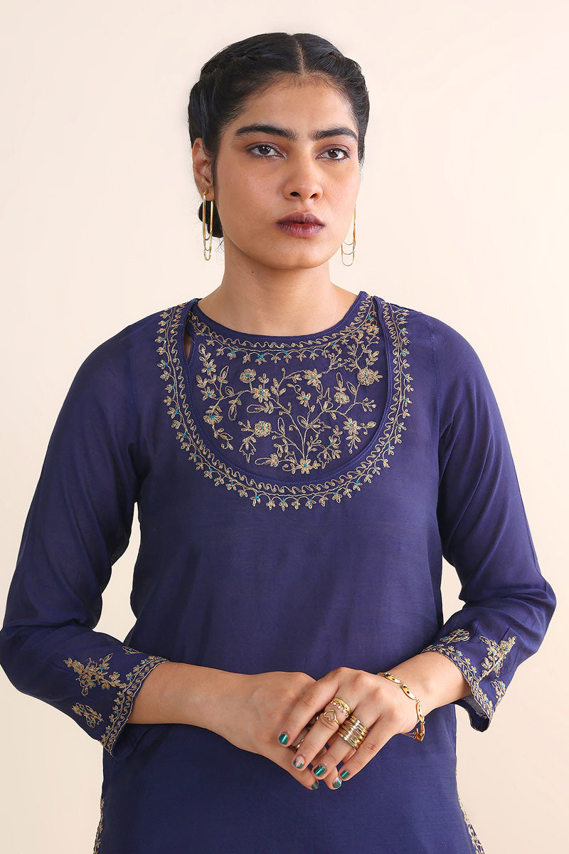 Shehzaadi Royal Blue Suit