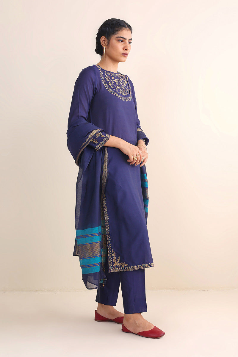 Shehzaadi Royal Blue Suit