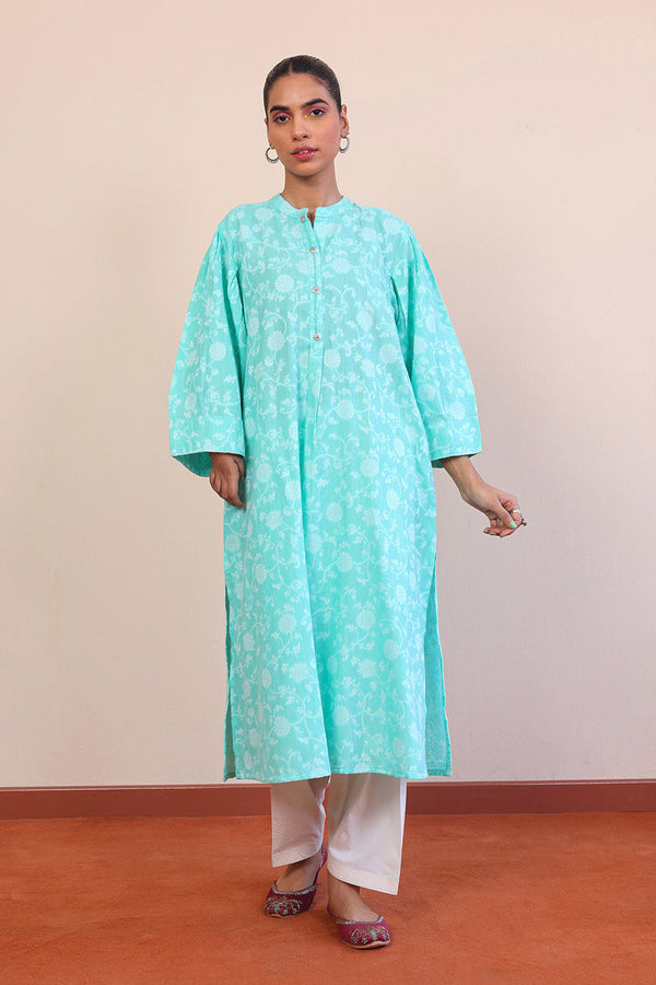 Breezy Blues Kurta