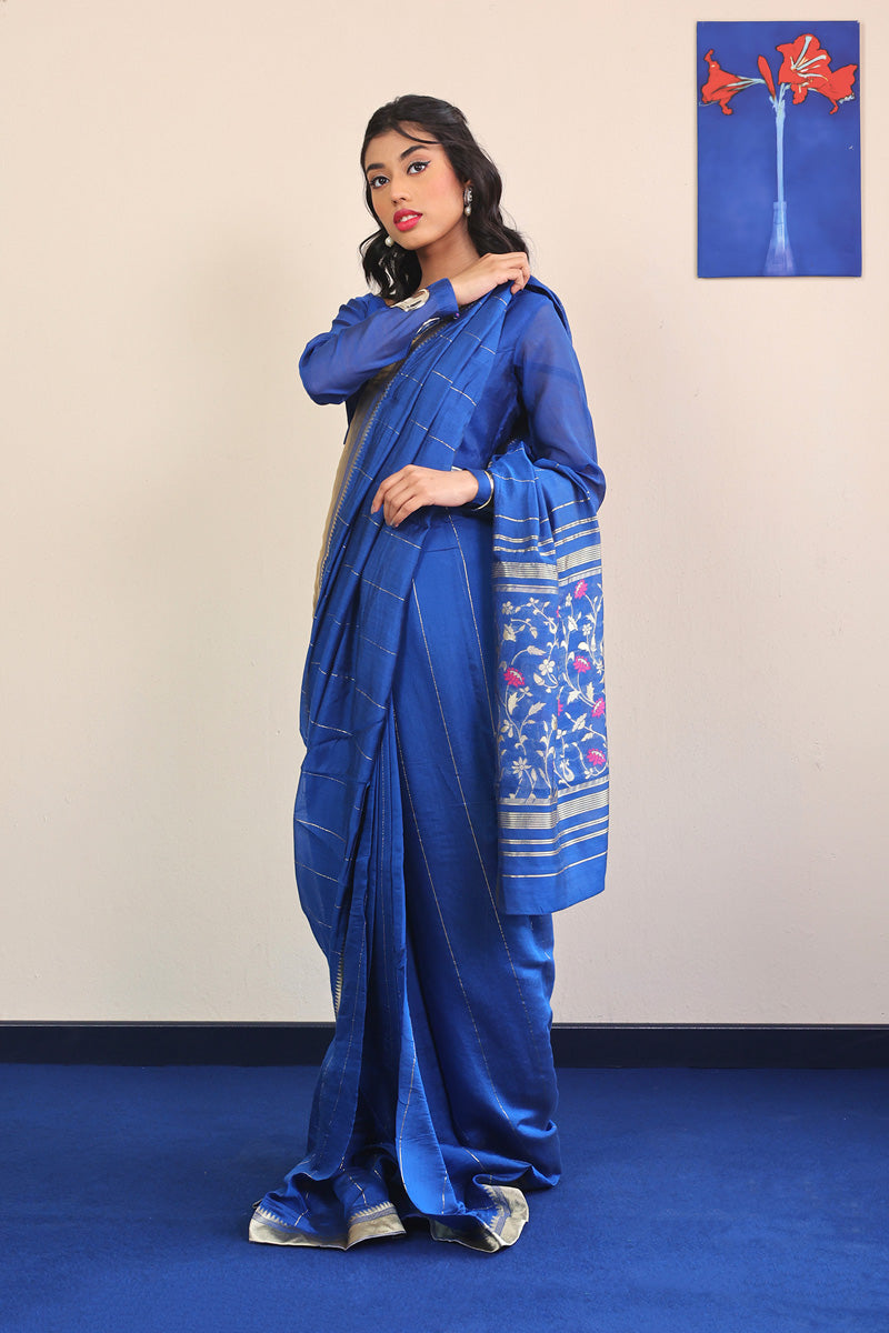 Pathani Peekaboo Royal Sari