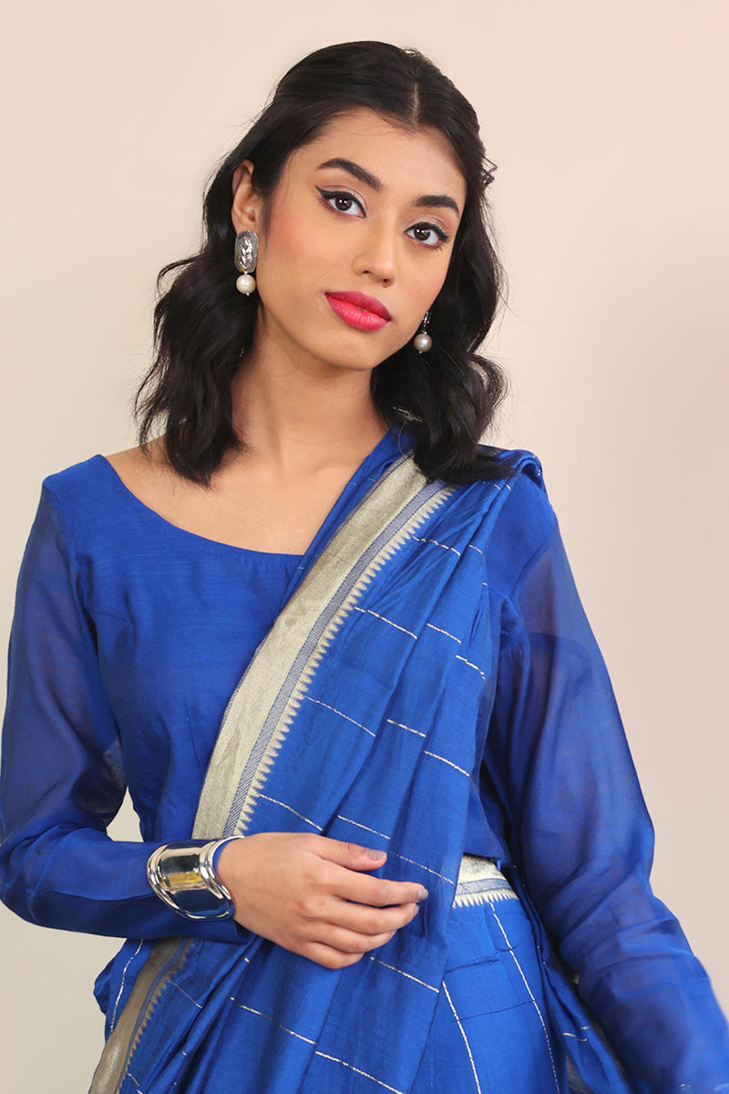 Pathani Peekaboo Royal Sari