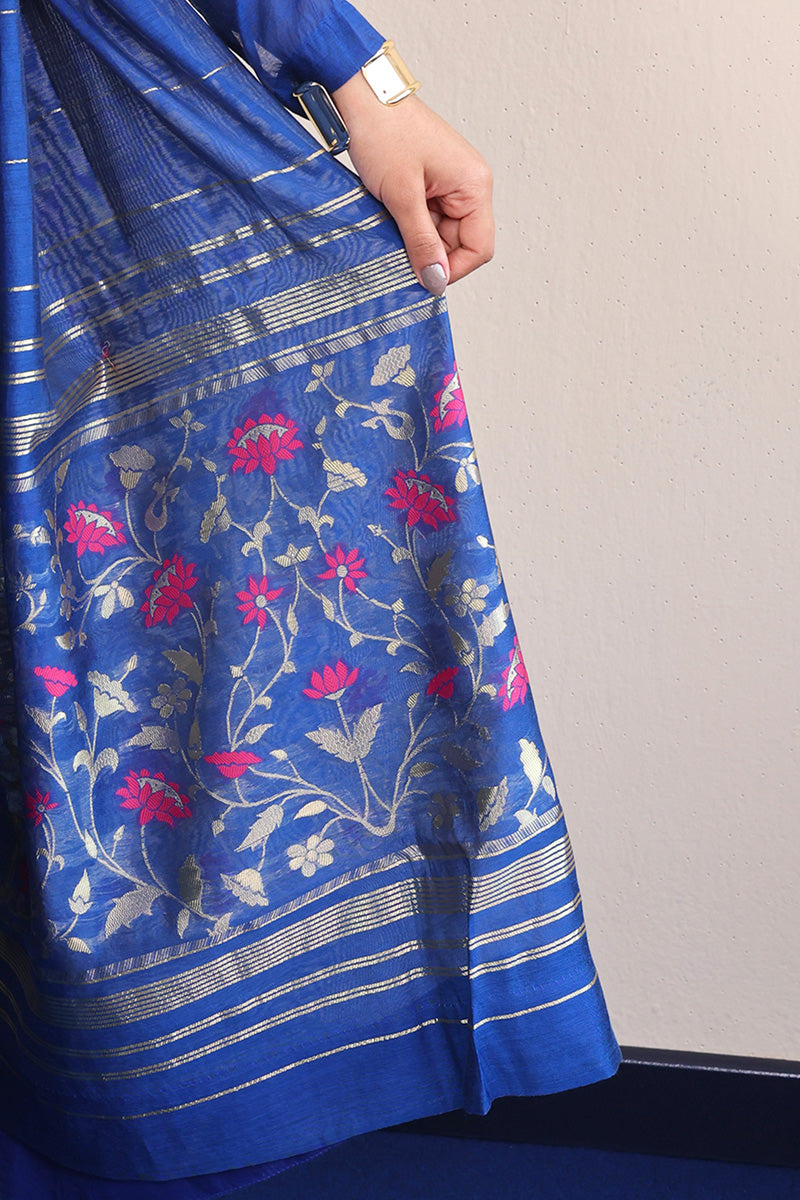 Pathani Peekaboo Royal Sari