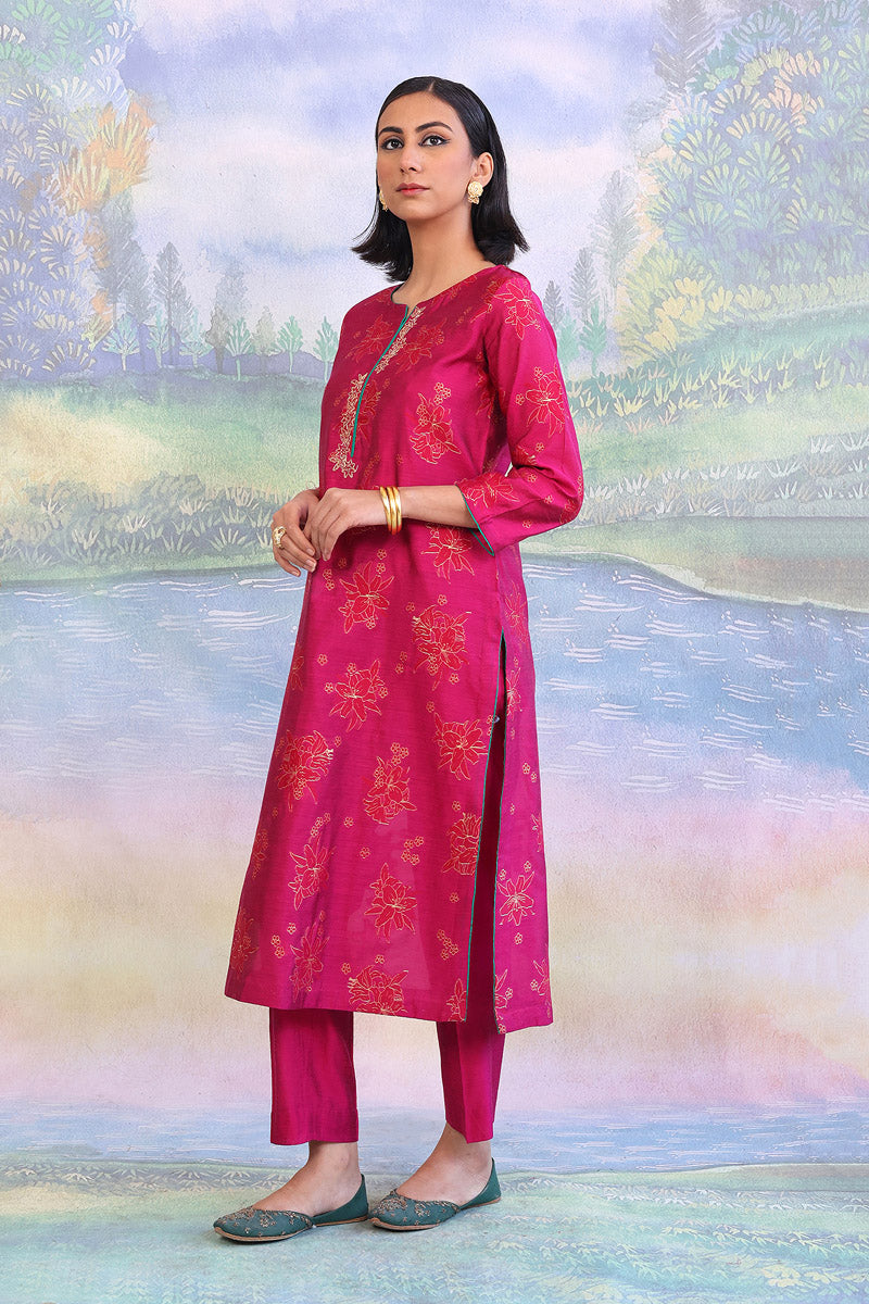 Hub Magenta 2-Piece Suit