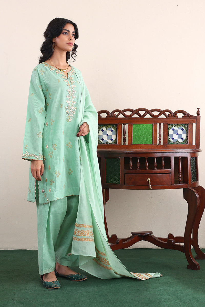 Rahat-E-Rooh Gota Patti Suit