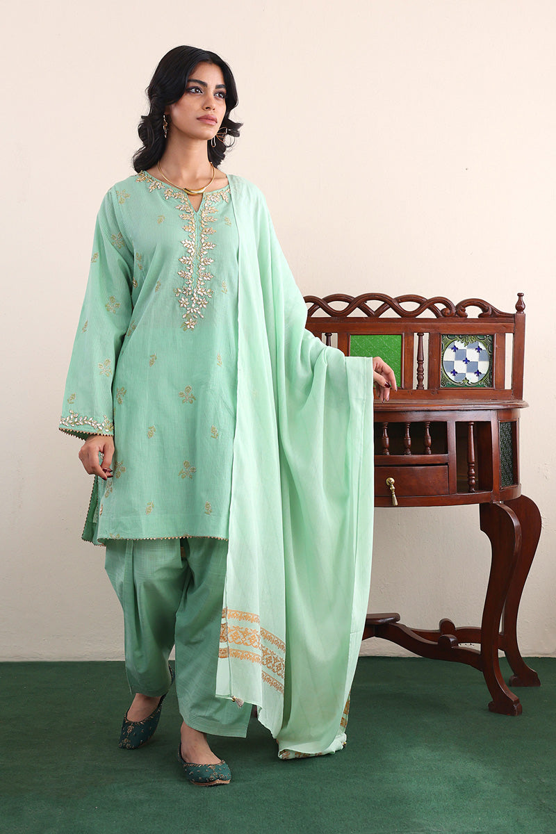 Rahat-E-Rooh Gota Patti Suit