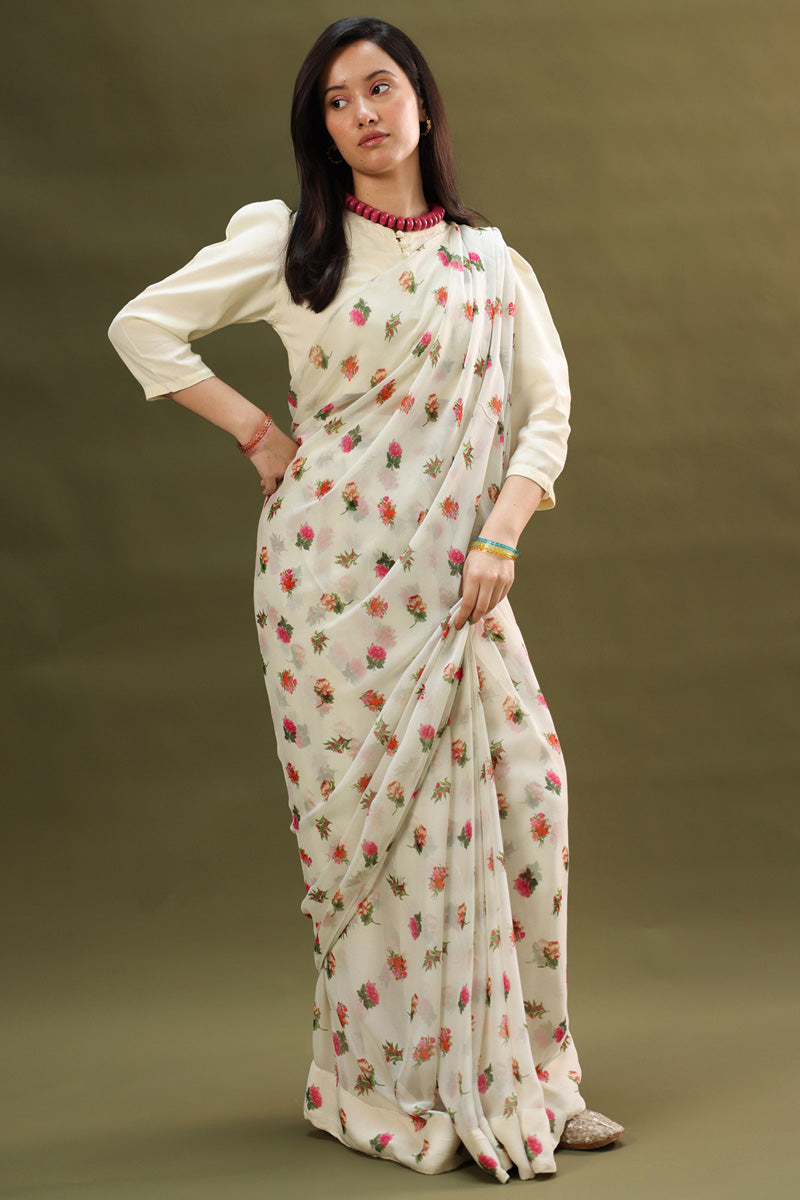 Gulab Jaal Saree