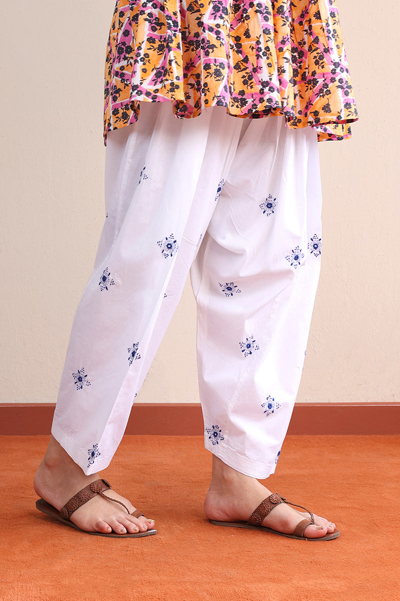 NKR Hand embroidered Shalwar