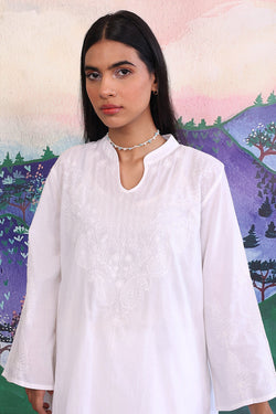 N K R Chikankari Kurta